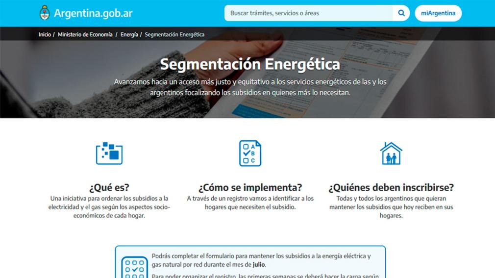 SUBSIDIOS A LA LUZ Y EL GAS: LAS CLAVES PARA LLENAR EL FORMULARIO Y NO ...